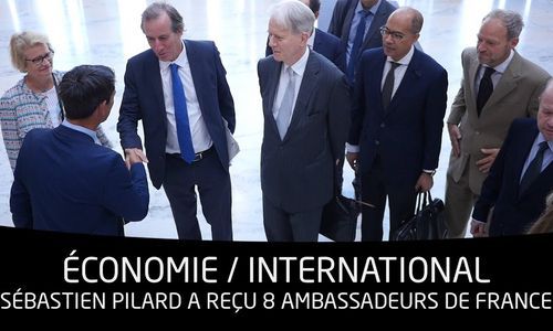 Développement économique et international : le Conseil régional accueille 8 ambassadeurs de France