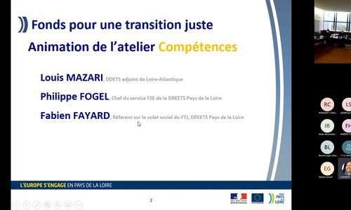 Fonds de transition : partie 3/4 (Atelier compétences)