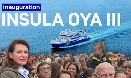 Inauguration de l'Insula Oya III à l'Île d'Yeu (85)